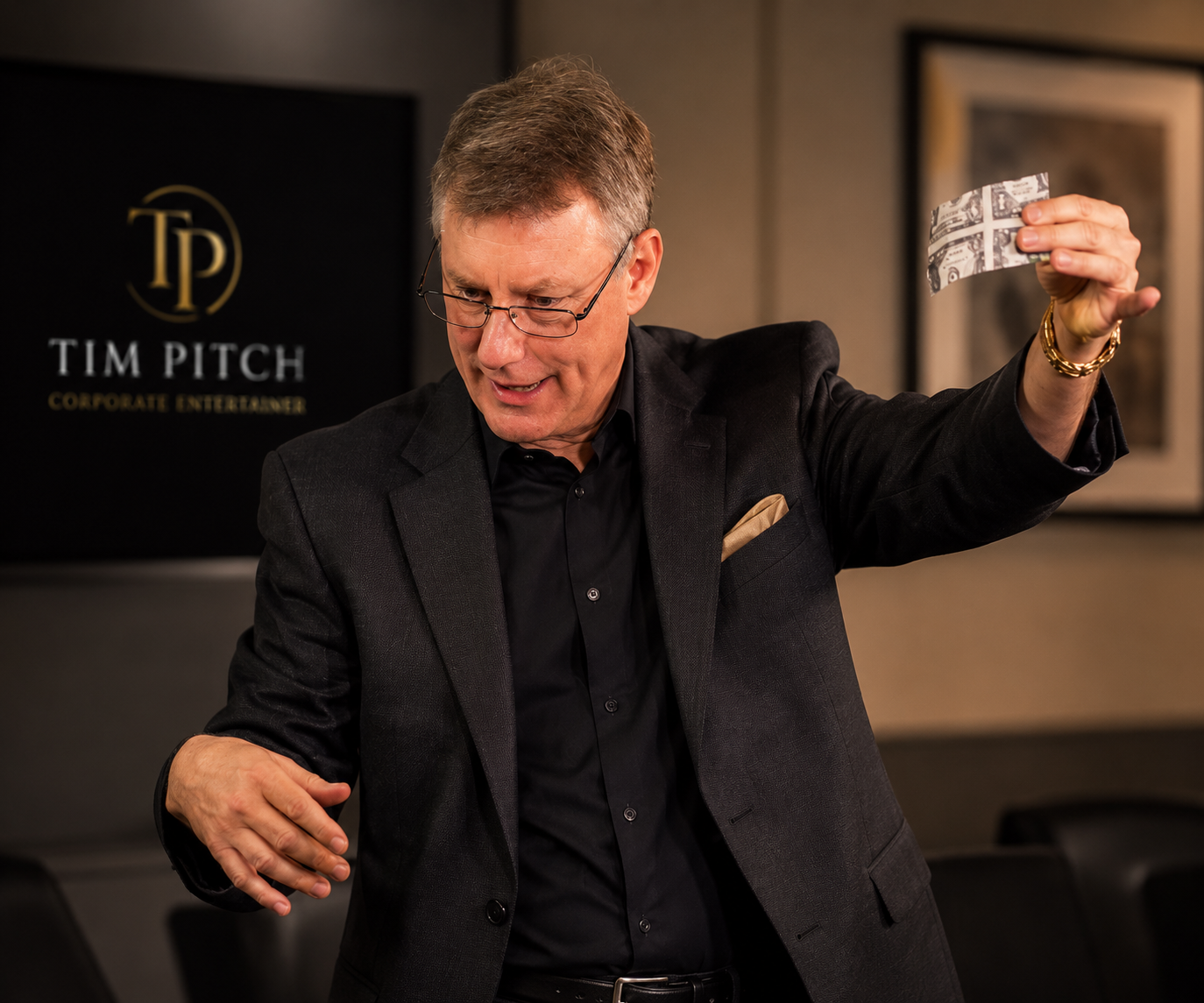 tim pitch corporate entertainer